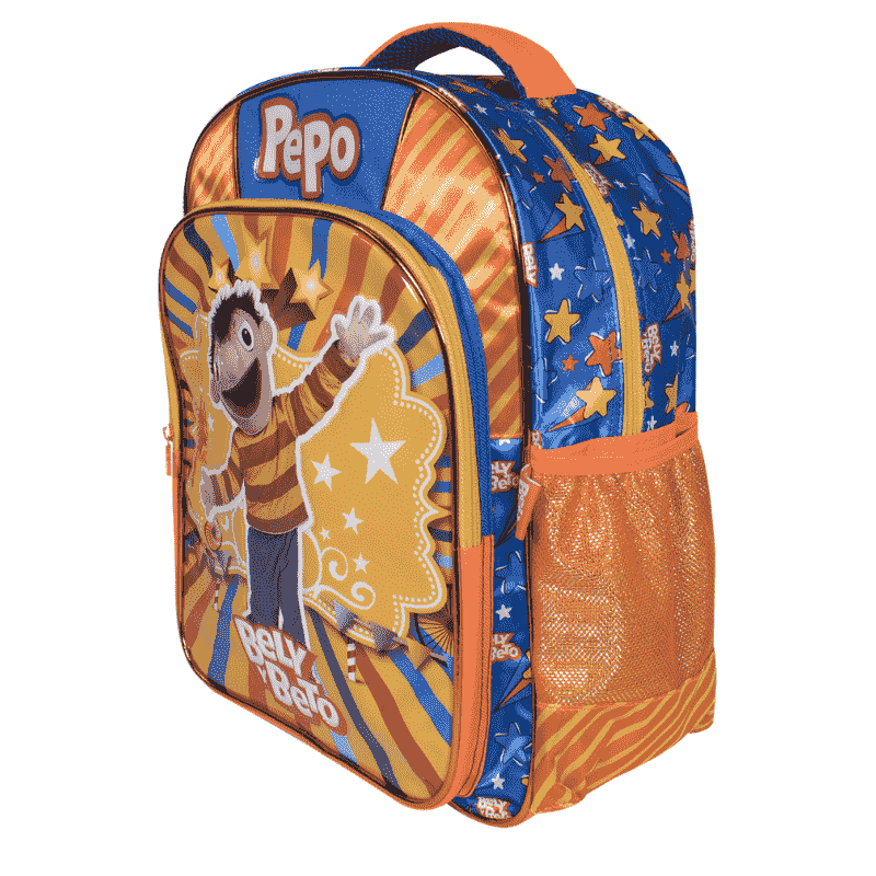 Mochila Bely Y Beto Niño Escolar De Pepo Oficial Originals