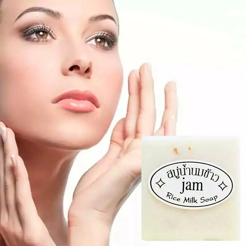 Jabón Arroz Leche Ric Milk Soap Jam Anti manchas Aclara
