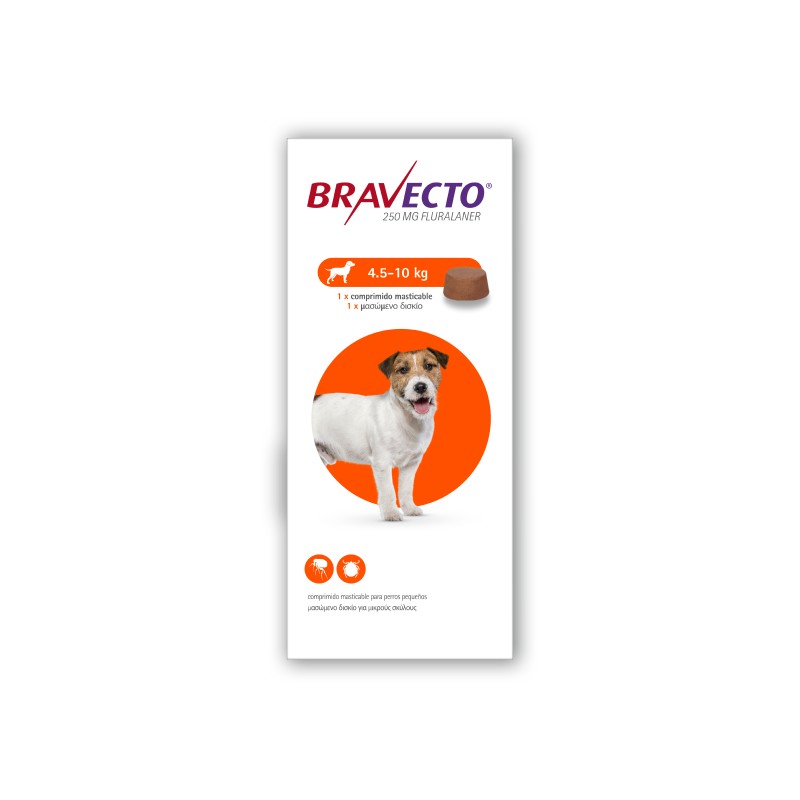 Bravecto 4.5-10 kg.