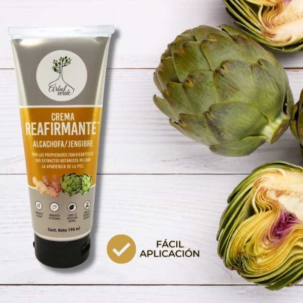 Crema Reafirmante Tonificante Efecto Termogénico con Alcachofa y Jengibre