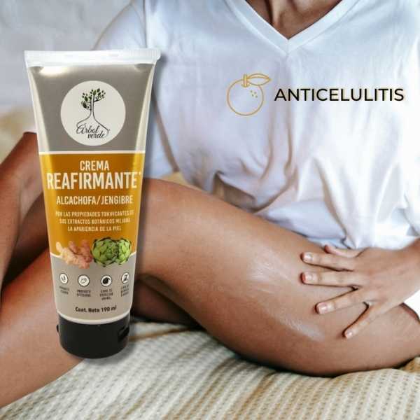 Crema Reafirmante Tonificante Efecto Termogénico con Alcachofa y Jengibre