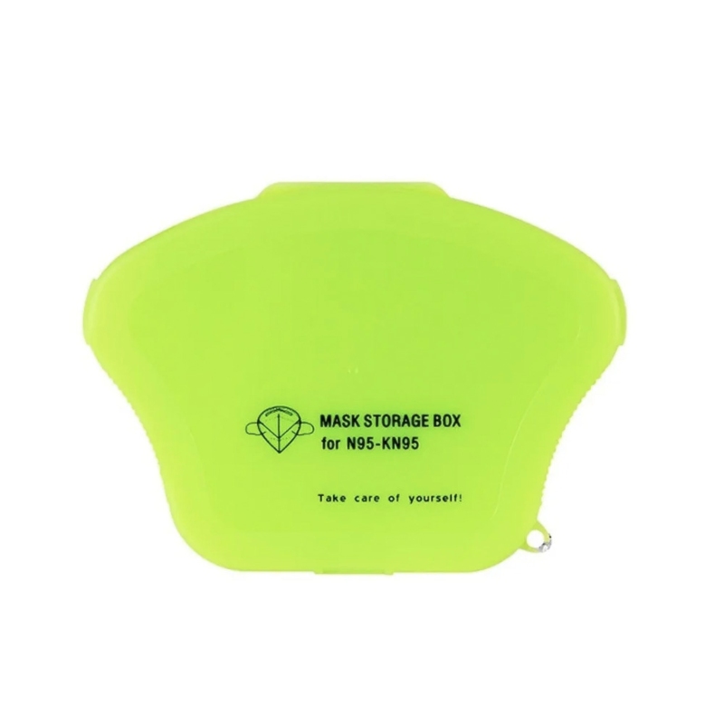 Porta cubrebocas KN95 de plástico 