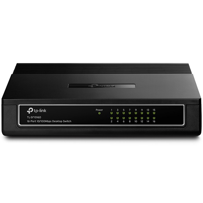 Switch 16 Puertos Tp-Link 10/100 Mbps TL-SF1016D.