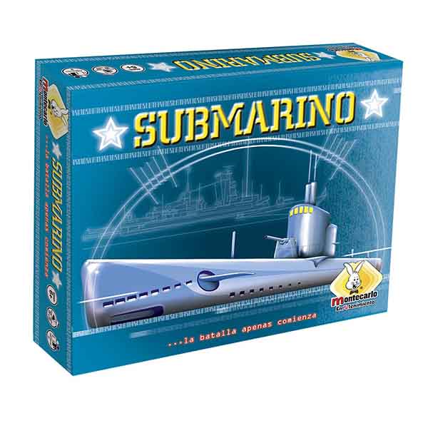 Submarino Montecarlo Juego de Mesa Naval Clásico Barcos