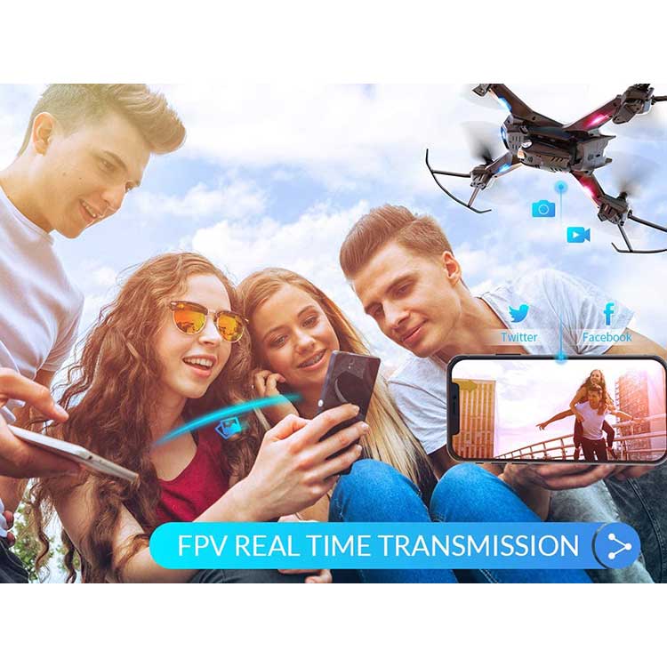 Snaptain S5C Voice Control Drone - Dron con Control de Voz