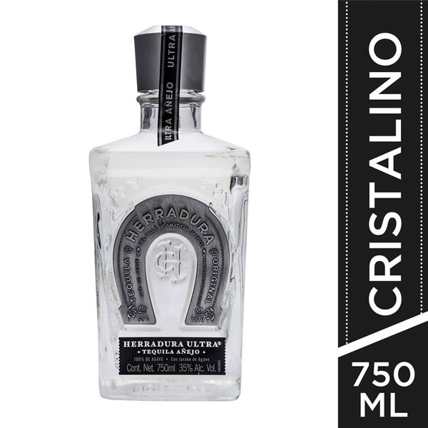 Tequila Ultra Añejo Cristalino 750 ml Herradura SMS - Blanco