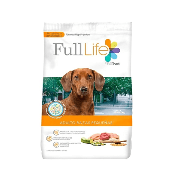 FULL LIFE Croquetas para Perro Adulto Razas Pequeñas 4 Kg