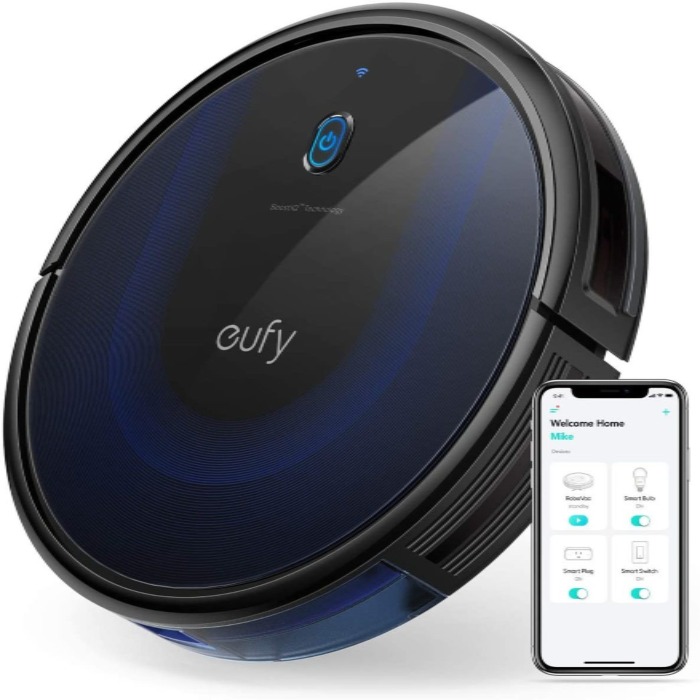 Aspiradora Robot Eufy Robovac 15C Max 2.000Pa Potencia App Alexa Google Assistant