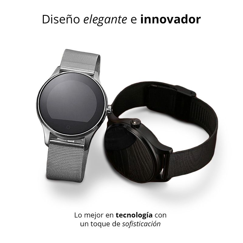Smartwatch Bluetooth Alertas de Mensajería y Redes Redlemon