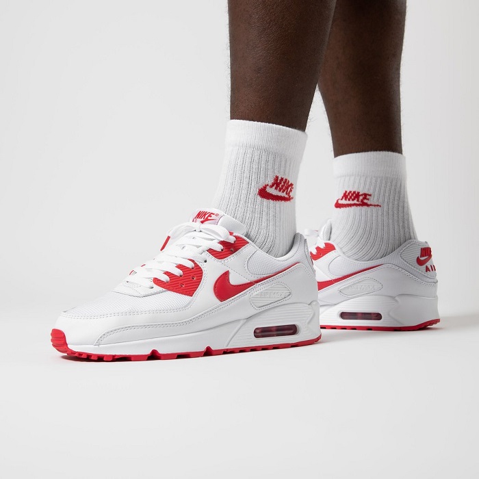 TENIS NIKE AIR MAX 90 UNIVERSITY RED (CT1028-101)