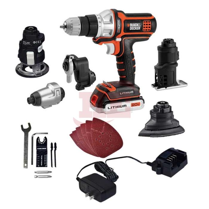 Taladro Matrix Kit 6 En 1 Multi Herramienta 6 Volts