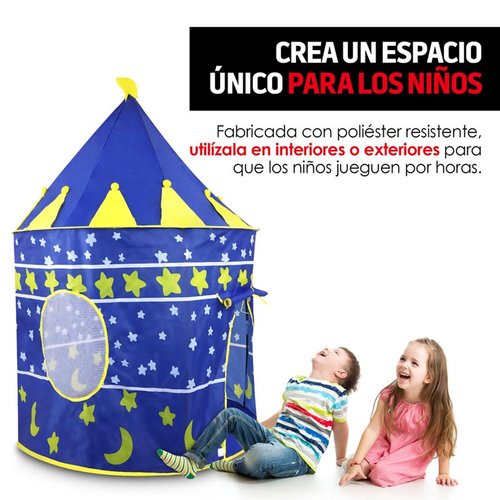 Casa de Campaña Juegos para Niños Castillo Plegable Redlemon