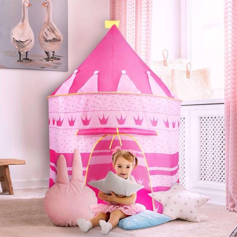 Casa de Campaña Juegos para Niños Castillo Plegable Redlemon