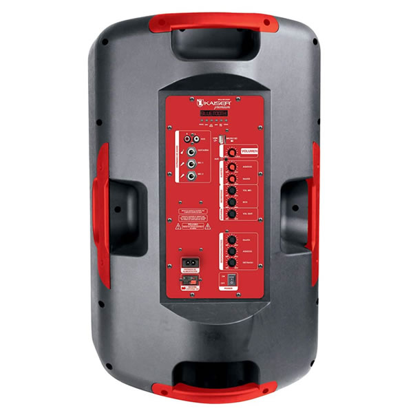 Bafle Recargable 15 Pulgadas 50W RMS Kaiser MSA-9015SUP SMS - Negro