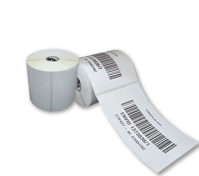 Etiqueta Térmica 4x6 (102x152 Mm) Envio Rollo 300 Pzas / C1