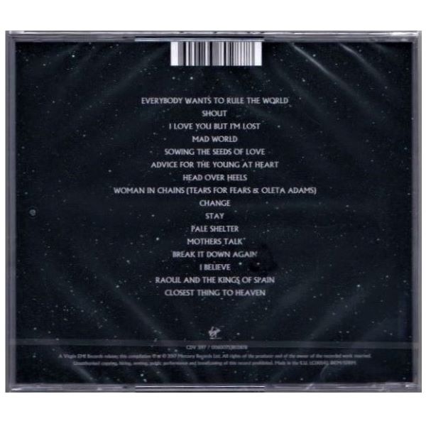 CD Tears for Fears ~ Rule the world