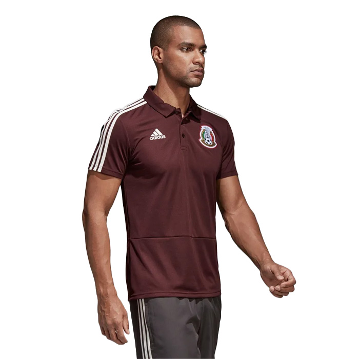 Polo ADIDAS Hombre FMF Guinda CF0499