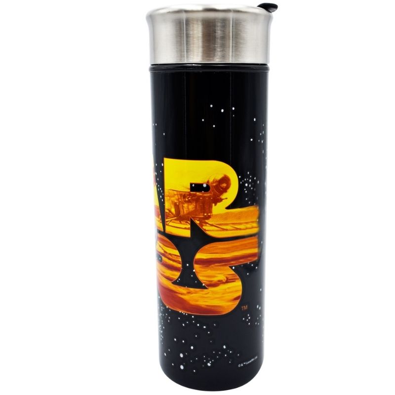 Fun Kids 2415-3493 Termo de Acero Inoxidable Baby Yoda Mandalorian Star Wars 430 ml
