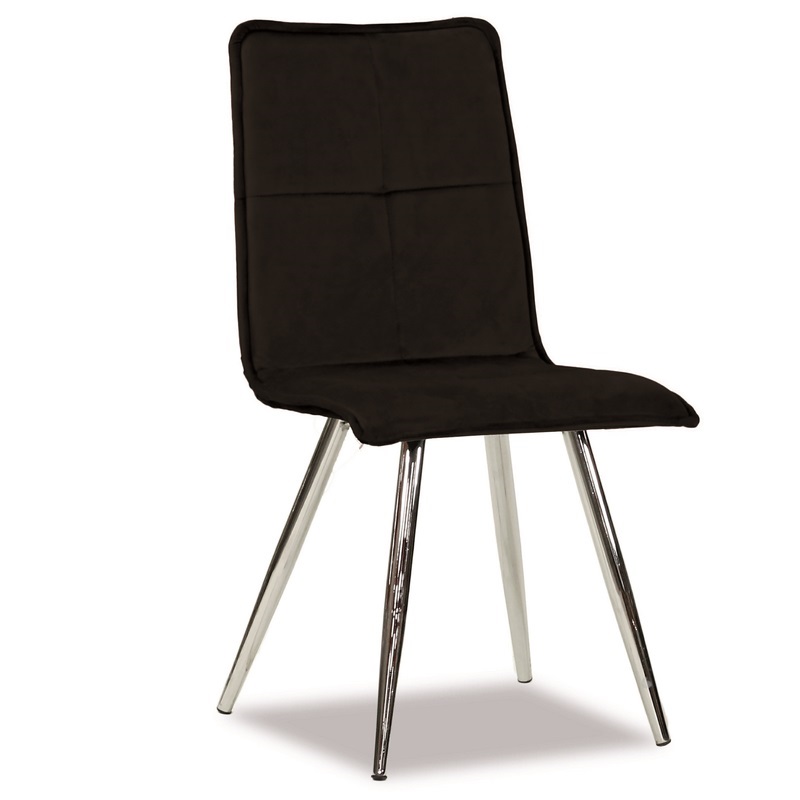 Silla de Comedor Berg Negro - Kessa.