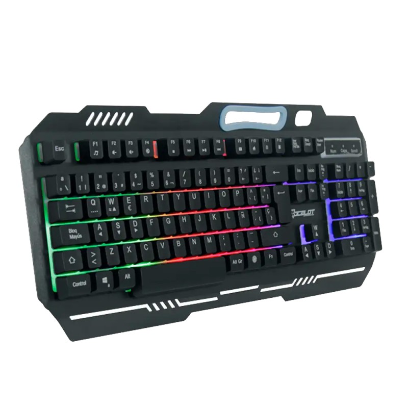 Teclado Gamer RGB Ocelot Membrana