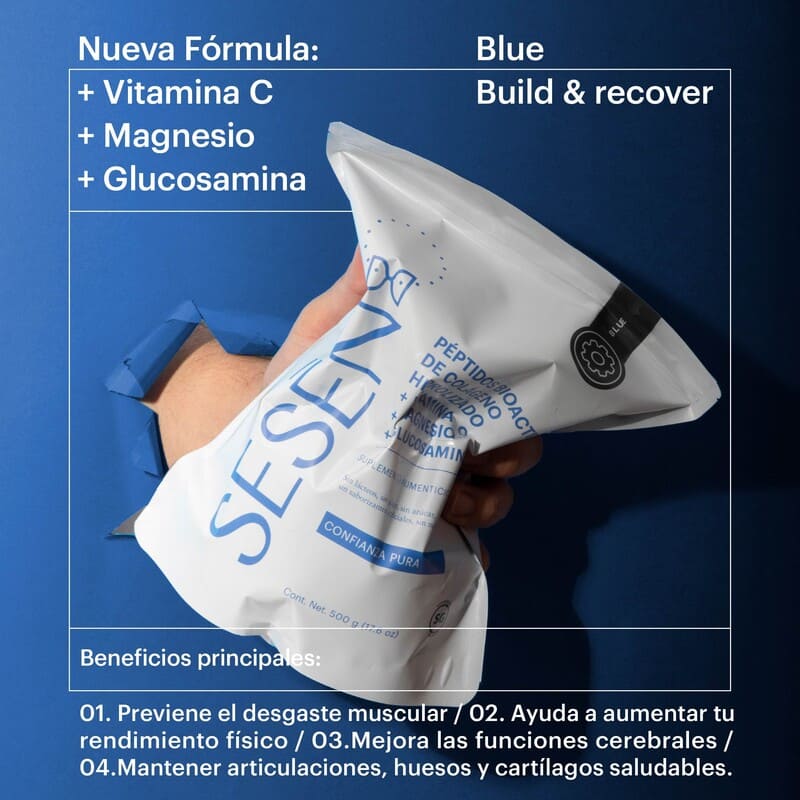 COLAGENO HIDROLIZADO SESEN  BLUE BOLSA DE 500G