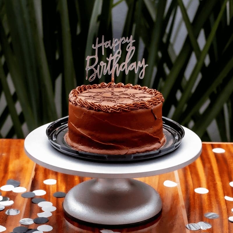 Kit feliz cumpleaños cortinas metálicas, banner y adorno para pastel (Plateado)