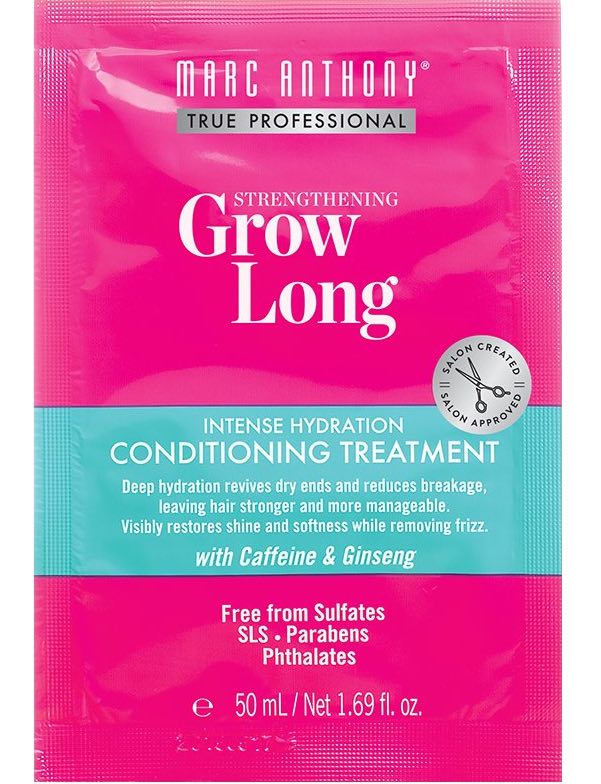 Marc Anthony Grow Long Shampoo Acond Leavein Y Tratamiento