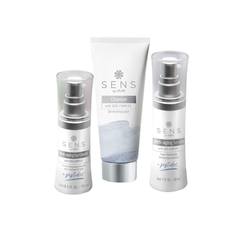 Kit Sens Super Sistema Anti Edad Crema 3 productos by VIVRI
