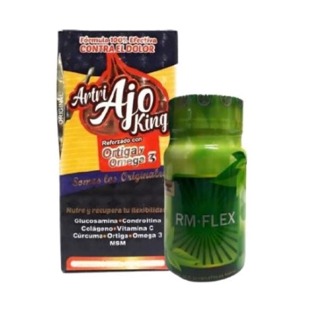 KIT 1 Artri Ajo King 100 capsulas + 1 Rm+flex de 30 tabletas 100% original
