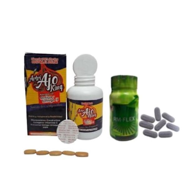 KIT 1 Artri Ajo King 100 capsulas + 1 Rm+flex de 30 tabletas 100% original