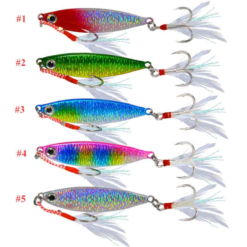Curricán Jigging Jig Pesca Mar Señuelos 15 Grs Orilla Pez