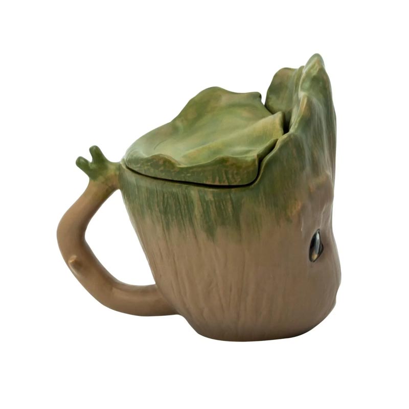 Taza De Cerámica Marvel Groot 3d
