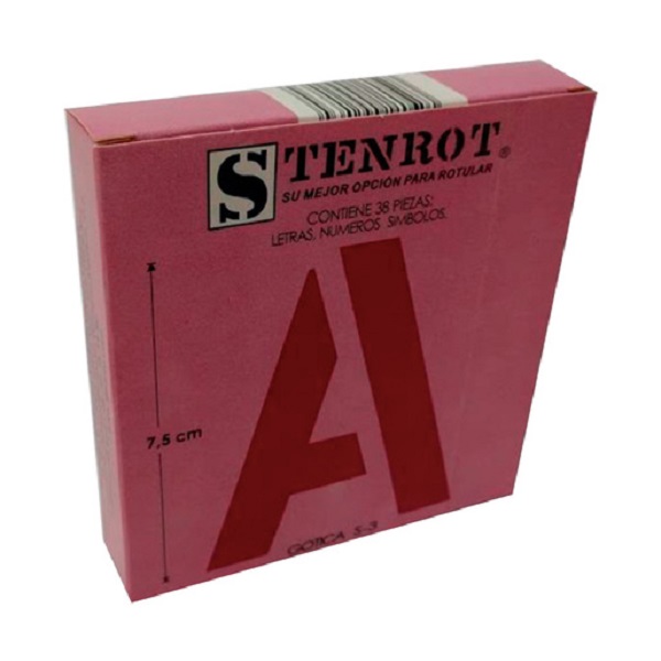 Gioser carton gotica 7.5cm 38pz s-3 cja