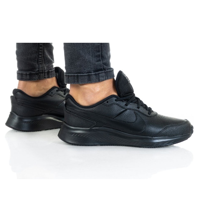 TENIS NIKE VARSITY LEATHER (GS) NEGRO/MUJER CN9146-001