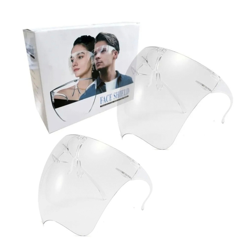 Set 2 caretas policarbonato premium 