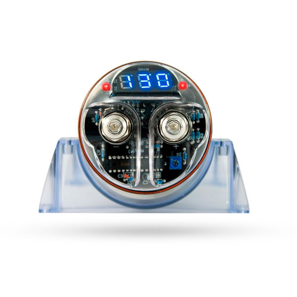 Capacitor Db Link Lcap2kf 2 Faradios 2000 Watts Encendido Azul