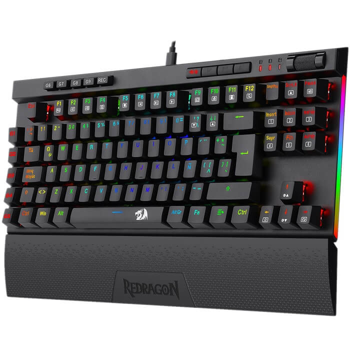 Teclado Redragon Magic Wand Pro K587RGB-PRO Mecanico Gaming Español