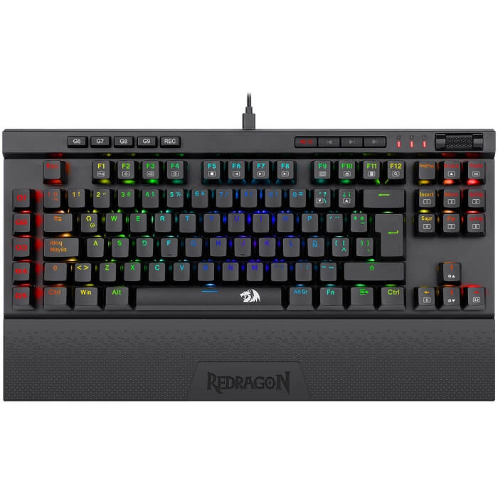 Teclado Redragon Magic Wand Pro K587RGB-PRO Mecanico Gaming Español