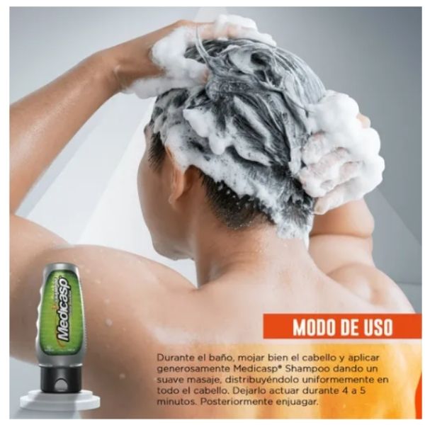 Medicasp Shampoo Anticaspa 130 Ml.