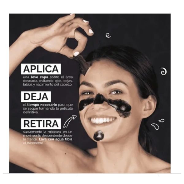 Asepxia Carbón Detox Mascarilla Peel Off 30 G.