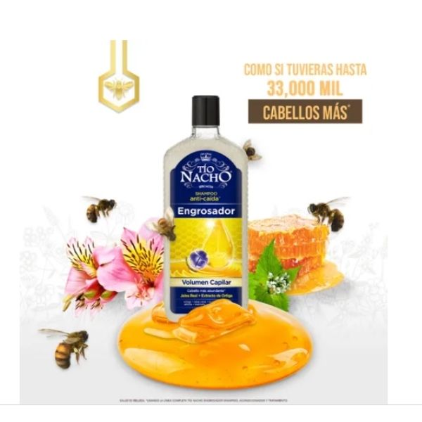 Tio Nacho Shampoo Sistema Engrosador 415 Ml.