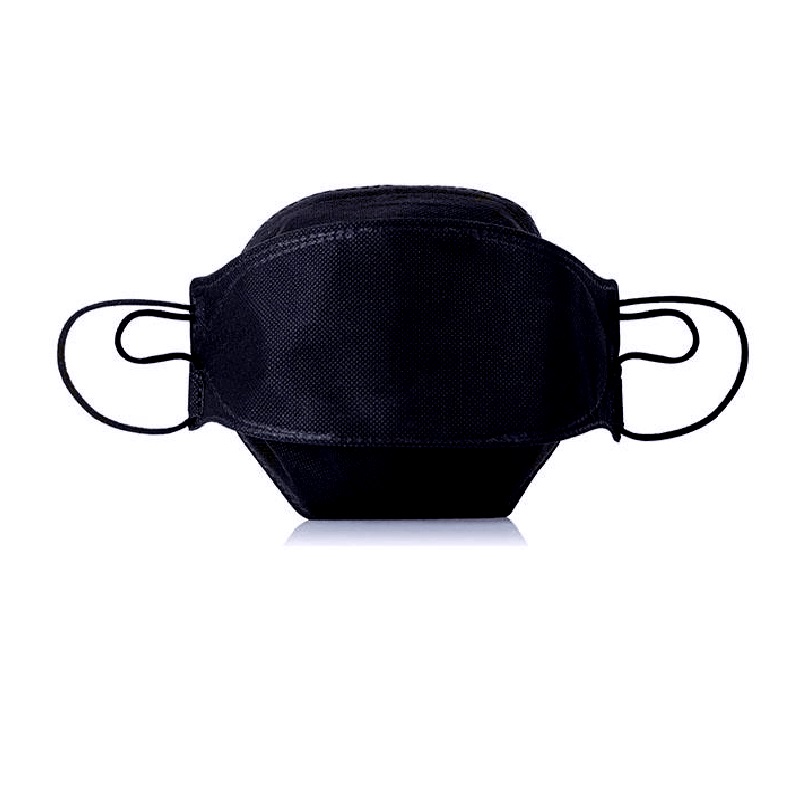 Cubrebocas Kf94 Mascarilla  40 Pz Certificado-negro