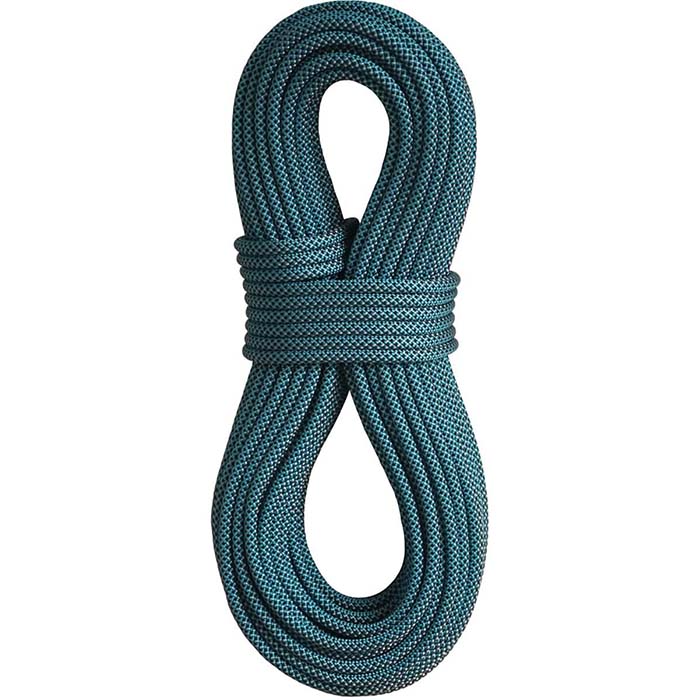 BlueWater, Doble Cuerda de Escalada Seco - 9,2 mm Azul/Negro