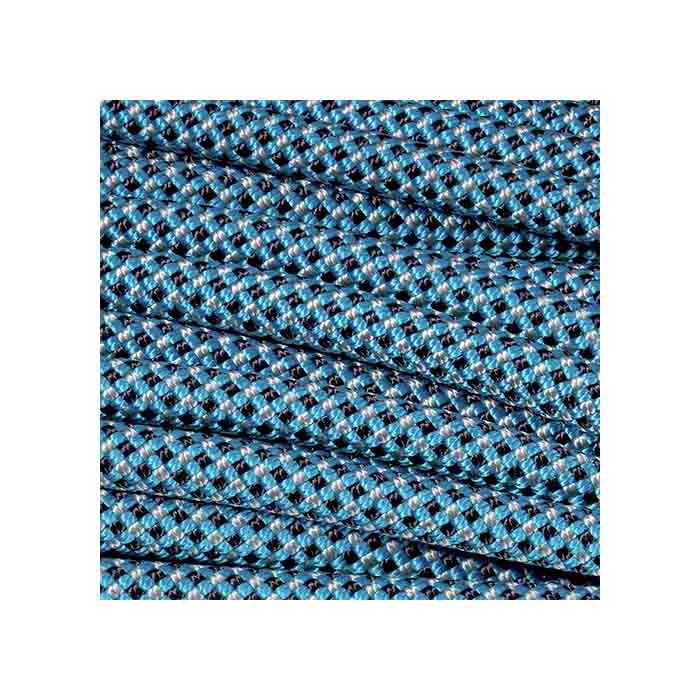 BlueWater, Doble Cuerda de Escalada Seco - 9,2 mm Azul/Negro
