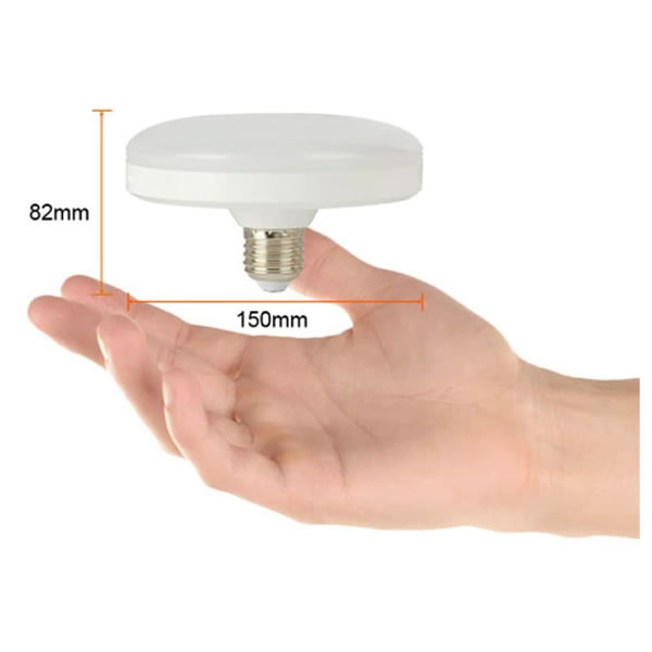 Lámpara para Techo 2 Piezas 12 Watts Tecnolite CIRLED-001 SMS - Blanco