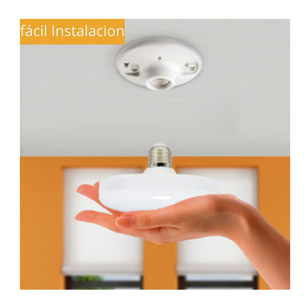 Lámpara para Techo 2 Piezas 12 Watts Tecnolite CIRLED-001 SMS - Blanco
