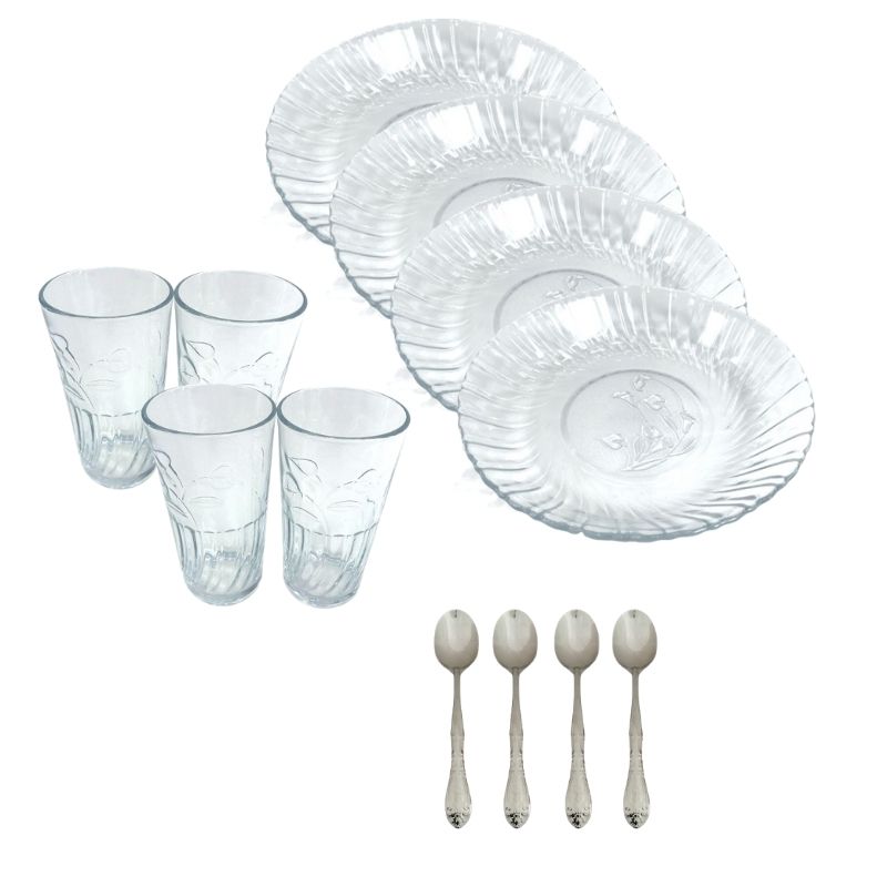 Vajilla clásica Crisa 12 piezas para personas