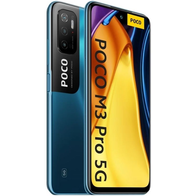POCO M3 Pro 5G Azul 6GB + 128GB Desbloqueado DUAL SIM