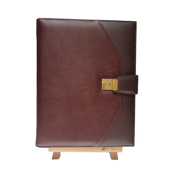 CARPETA ELTOR CB EN PIEL CPT02 VINO