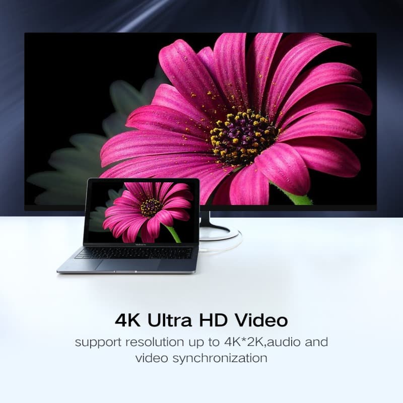 Cable Ugreen USB-C a DP 1.5 M Negro